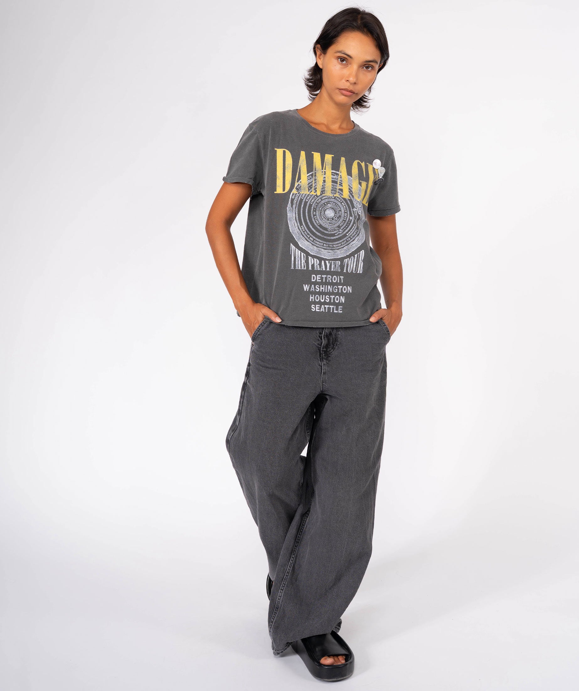 DAMAGE" starlight pepper tee shirt