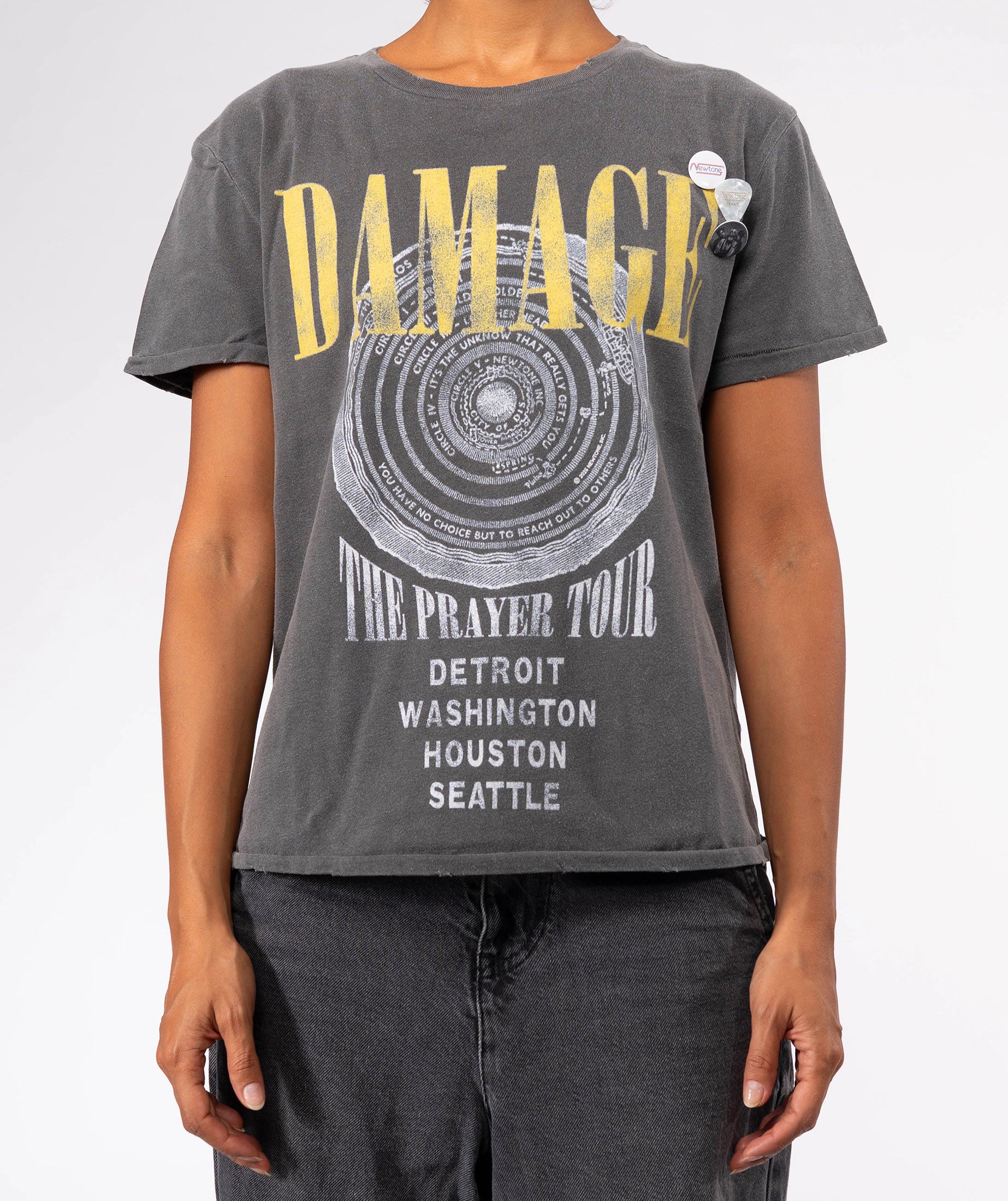 DAMAGE" starlight pepper tee shirt