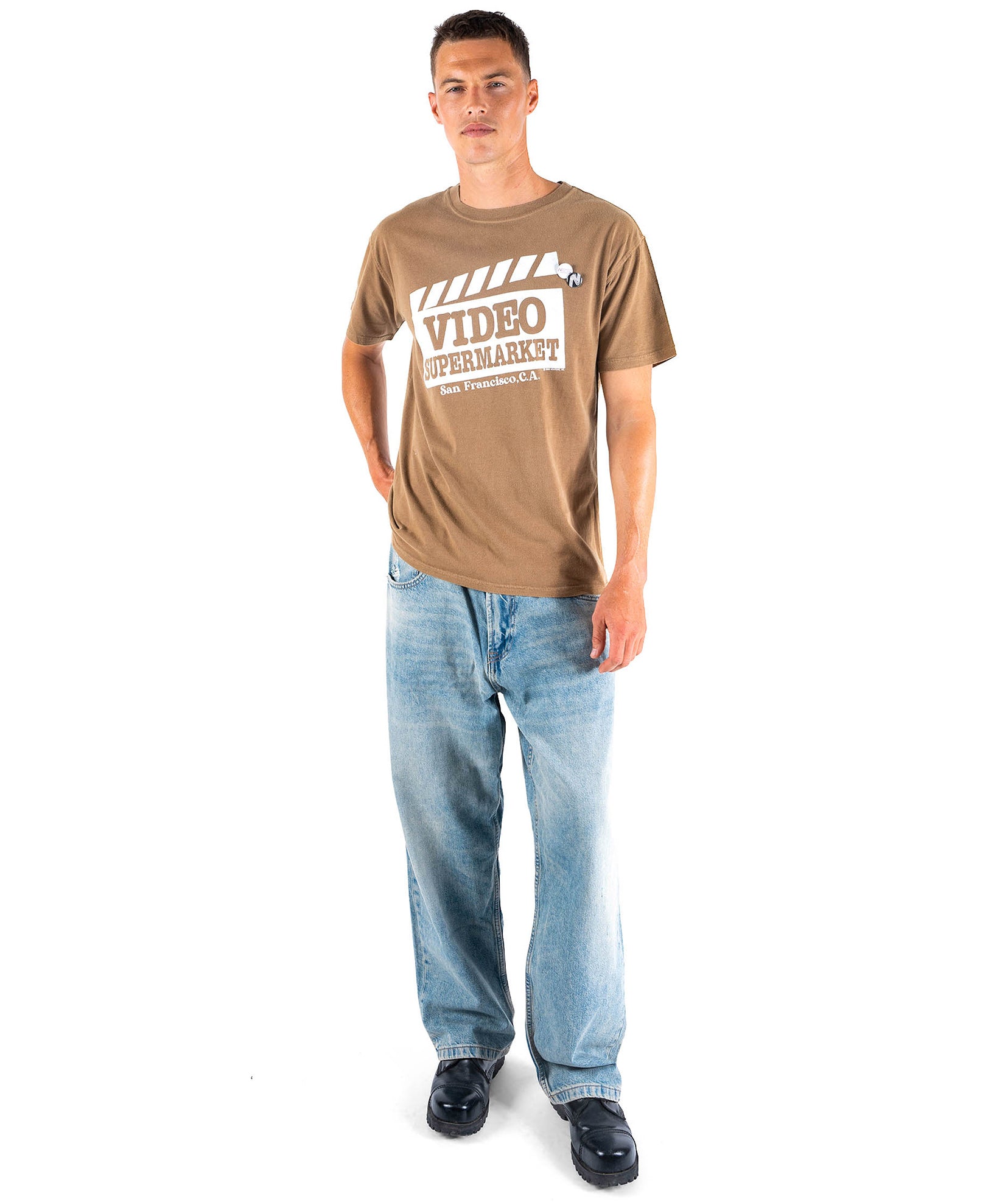 Havana brown trucker tee shirt "CLAP"