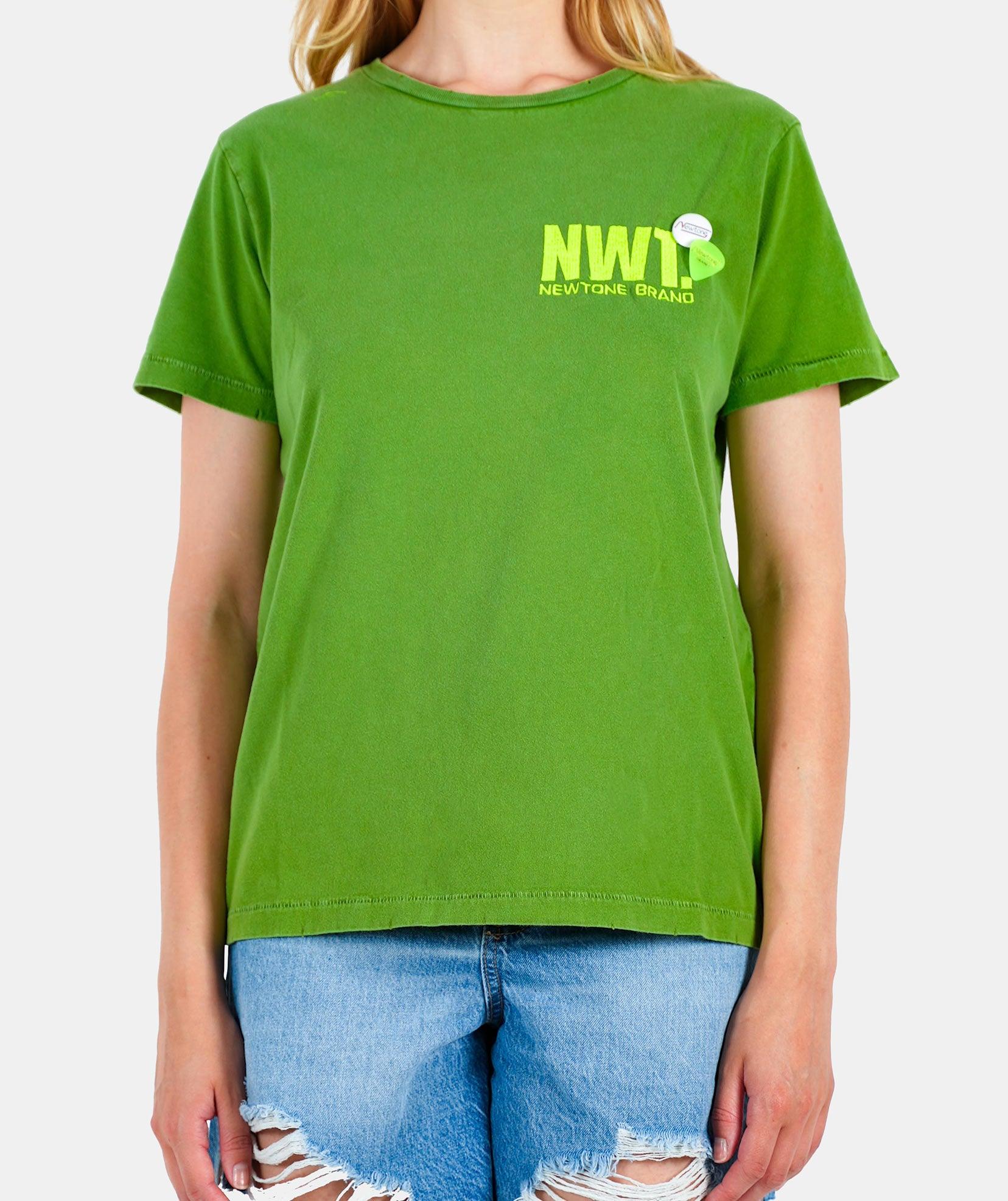 Tee shirt starlight aloe "BRAND SS24" - Newtone