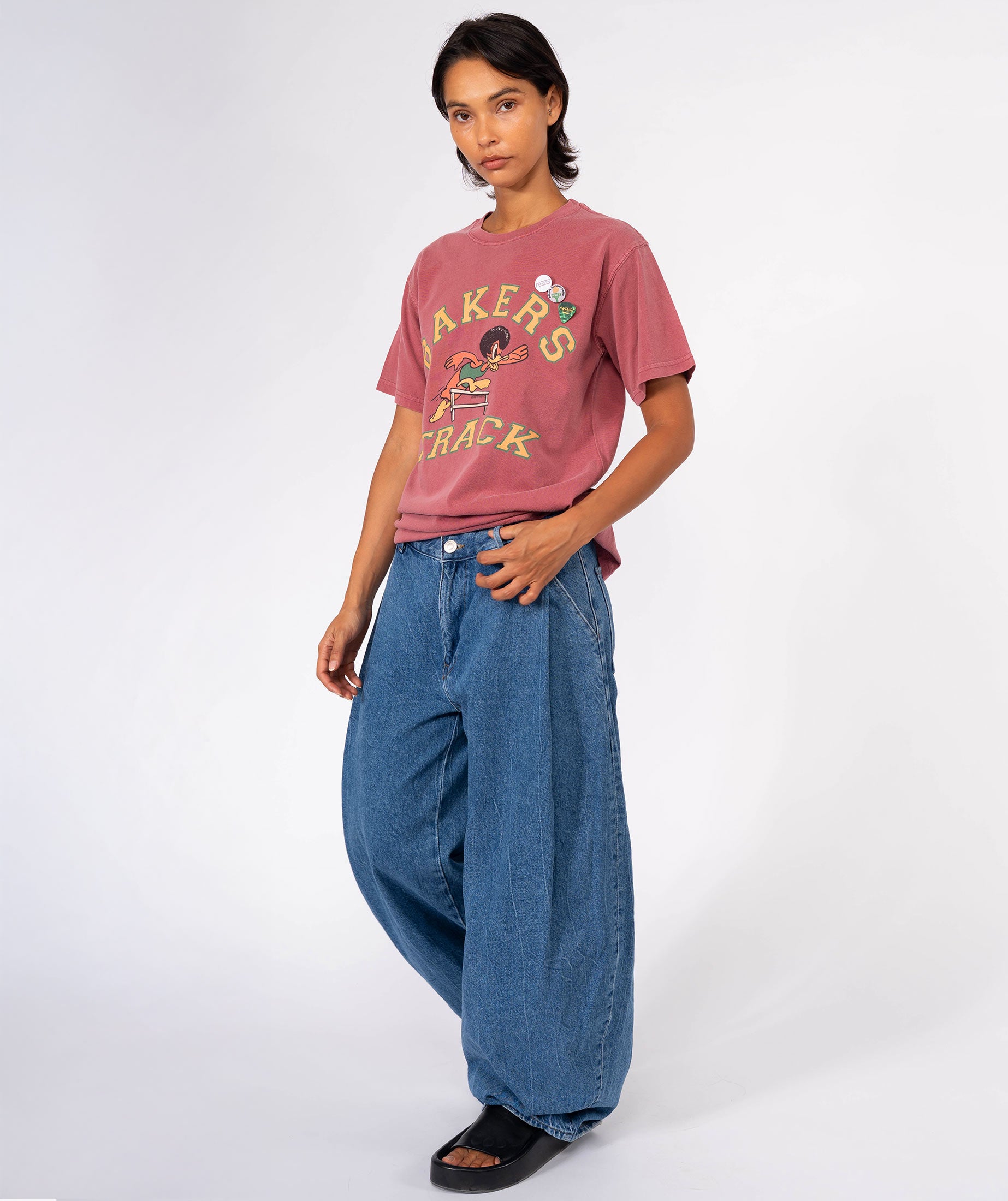 BAKERS" trucker brick tee shirt