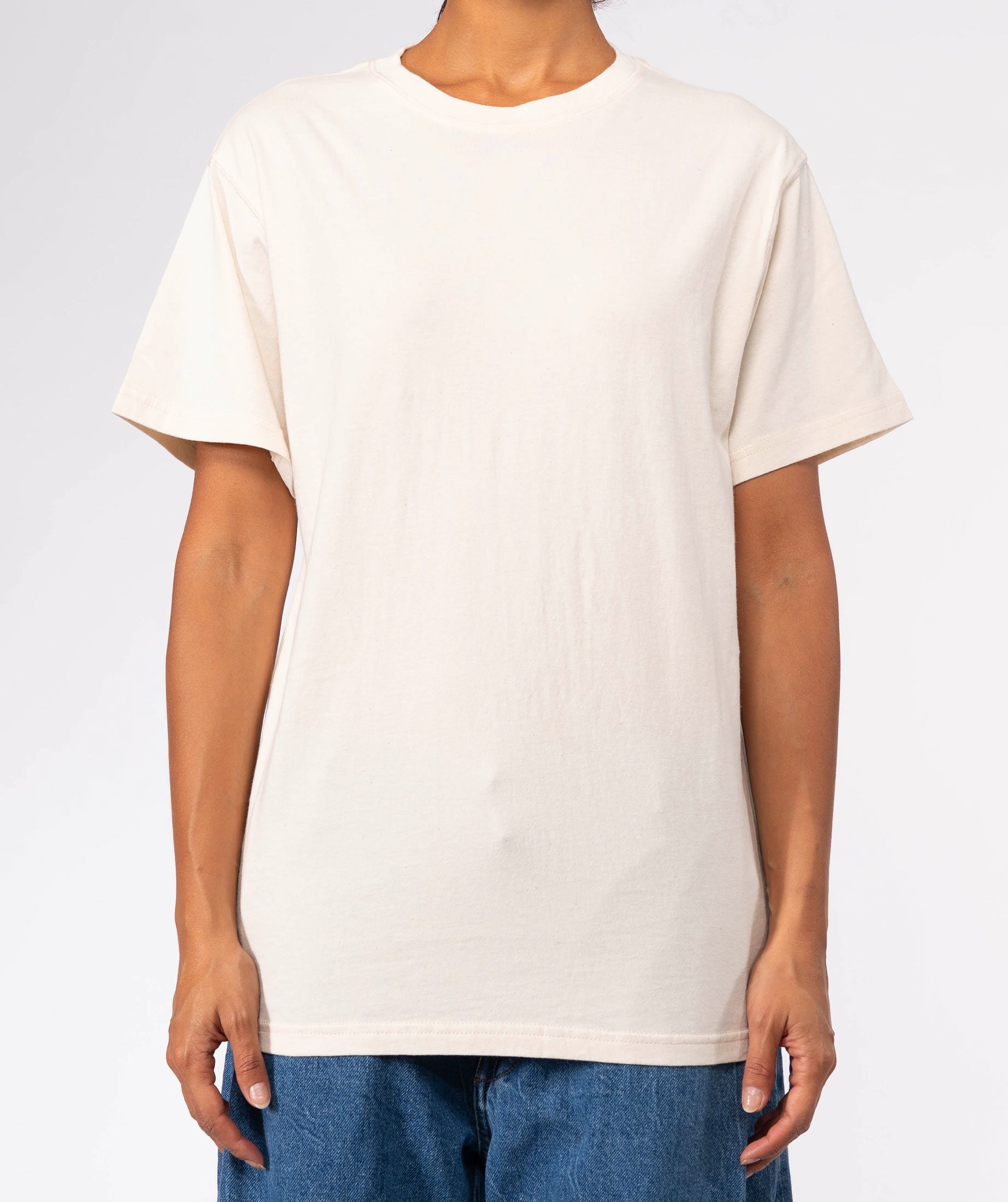 DAILY" natural trucker tee shirt