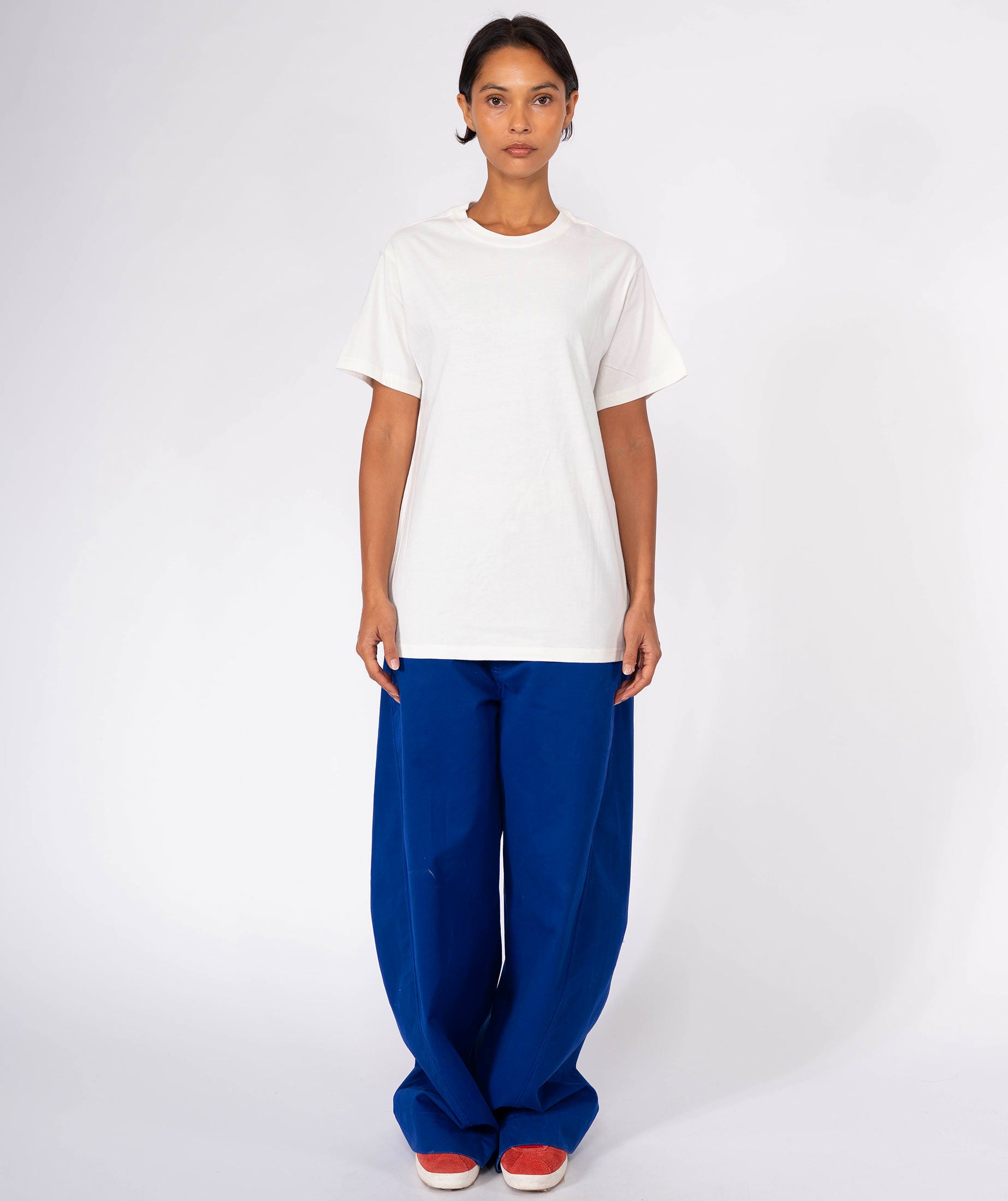 DAILY" dirty white trucker tee shirt