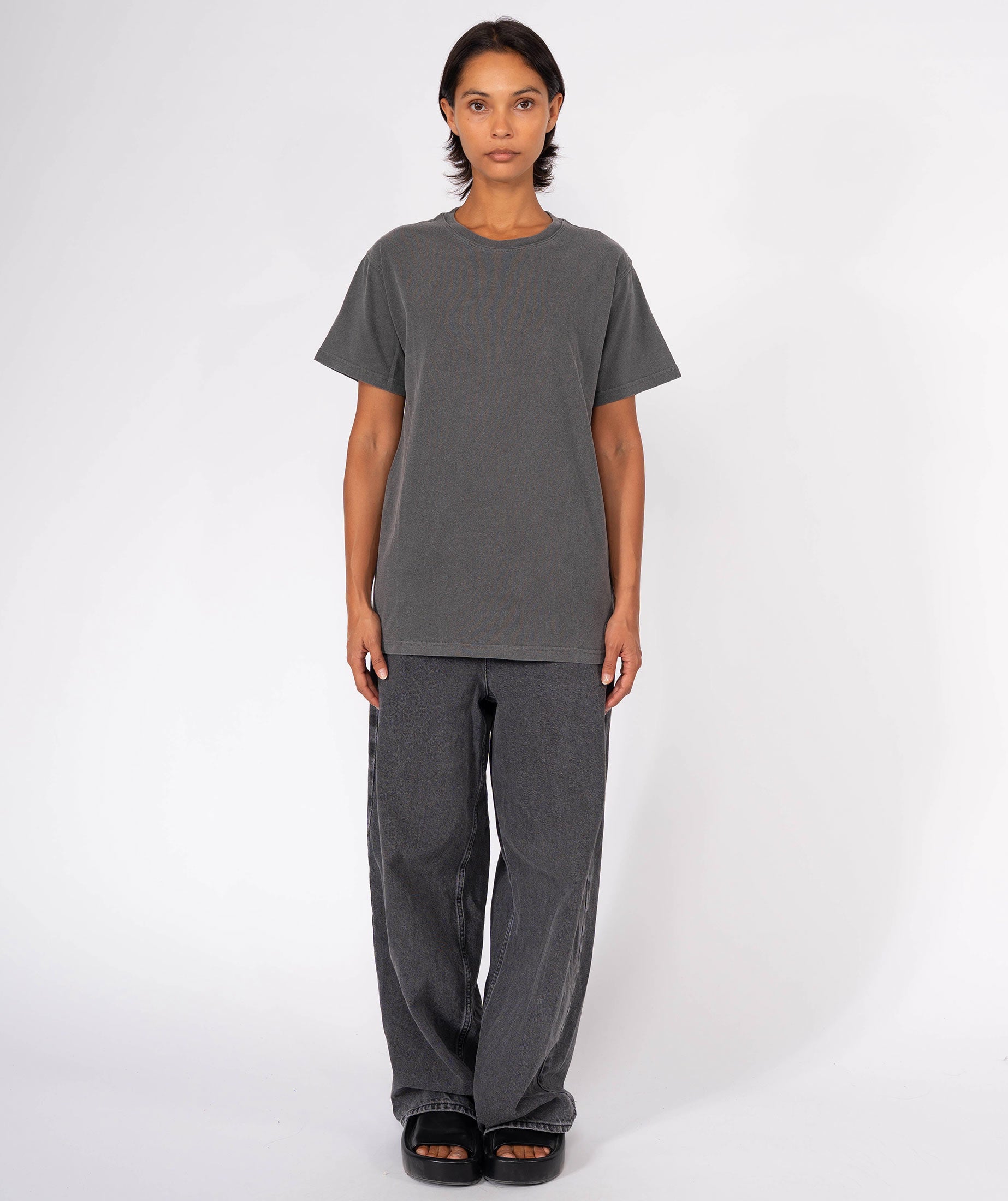 DAILY" pepper trucker tee shirt