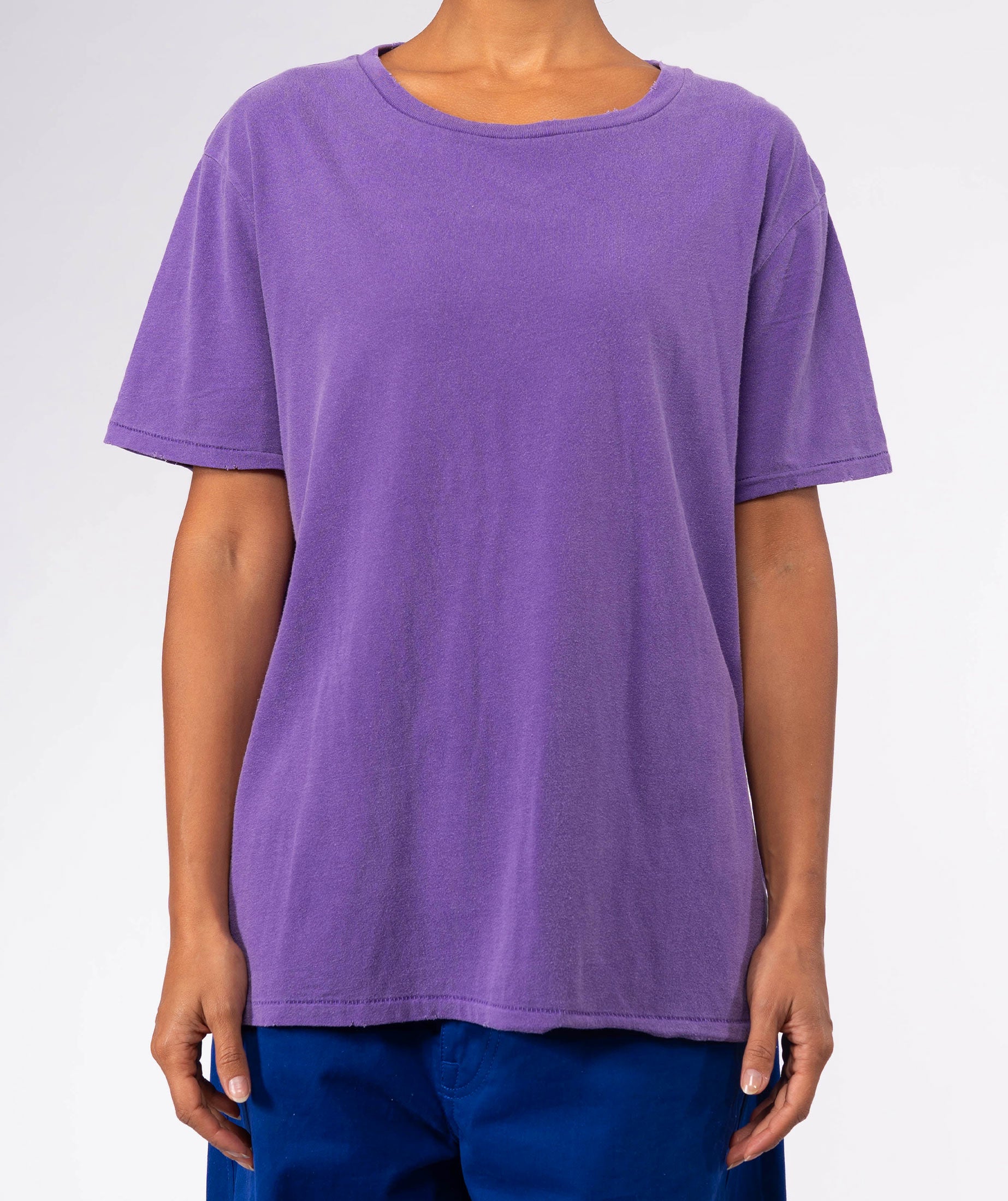 DAILY" starlight purple tee shirt