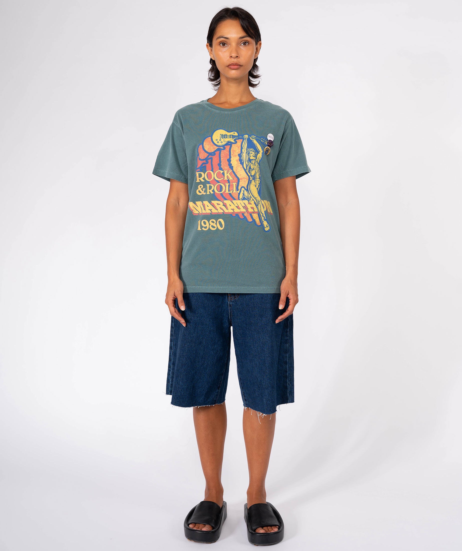 TED" trucker forest tee shirt