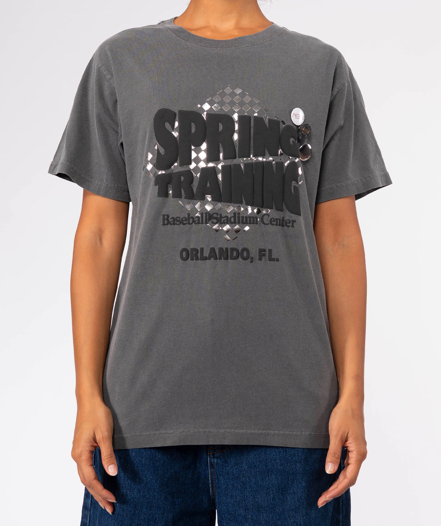 TRAINING" pepper trucker tee shirt