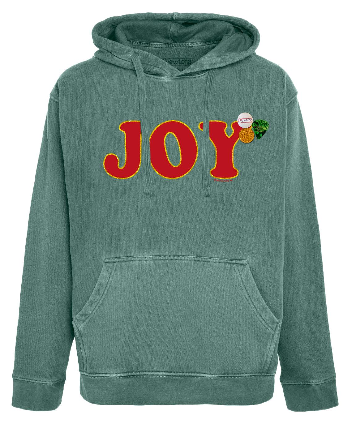 Light green Jagger hoodie "JOY FW21" - Newtone