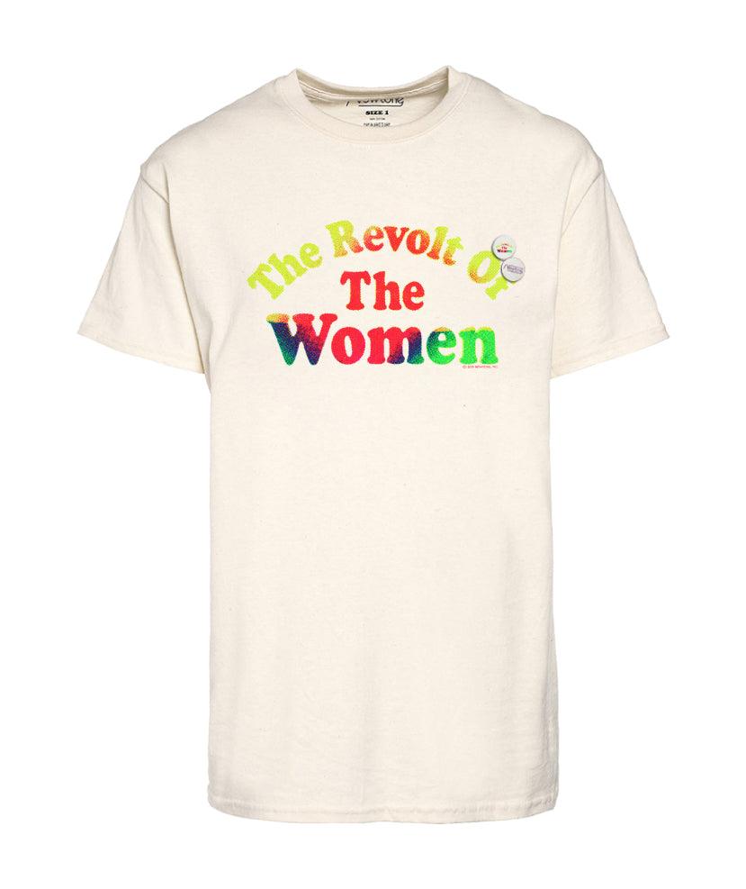 REVOLT" natural tee shirt - Newtone