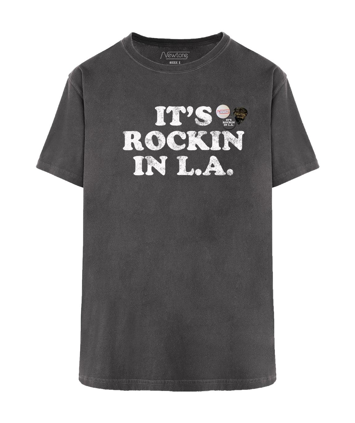 Pepper trucker tee "ROCKIN" - Newtone