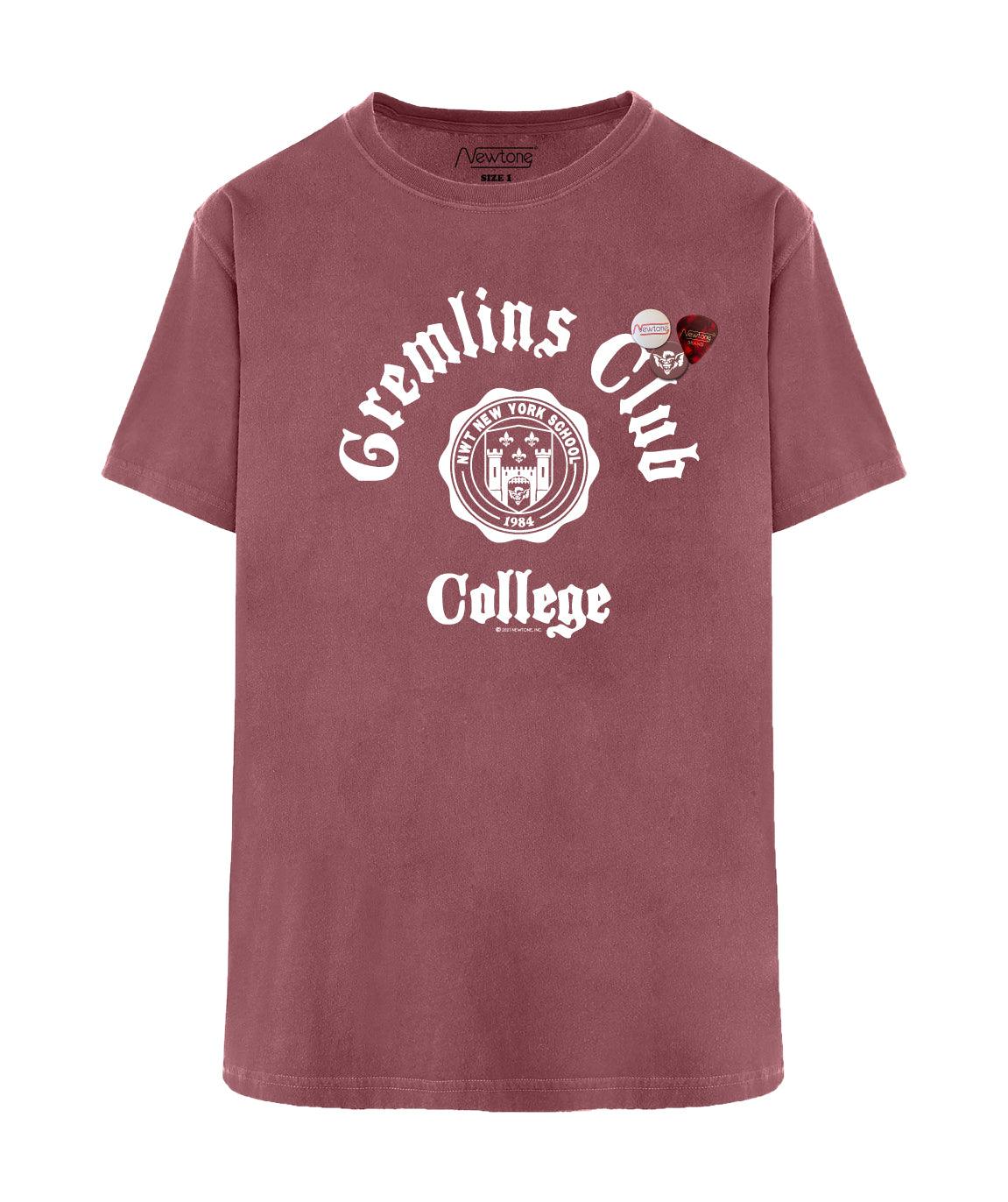 Trucker brick tee shirt "GREMLINS" - Newtone