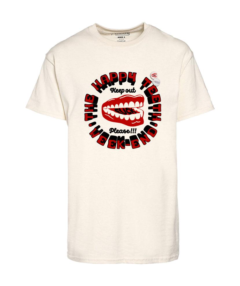 Tee shirt trucker natural "TEETH" - Newtone
