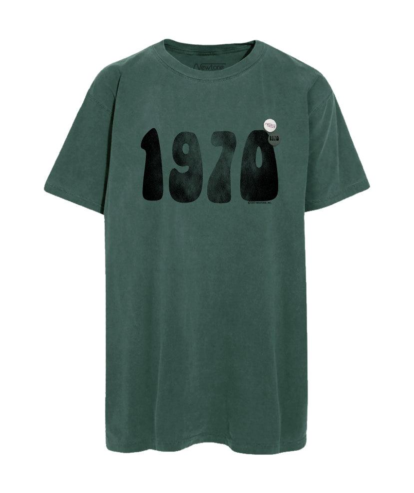 "1970" forest trucker tee - Newtone
