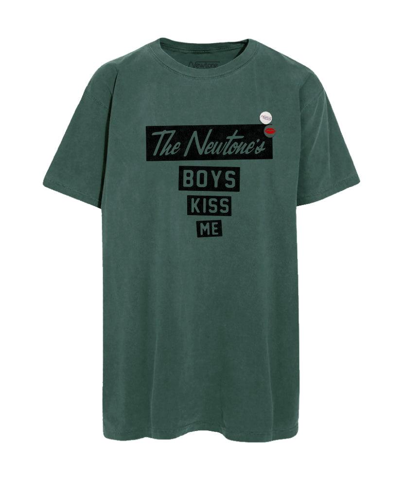 Tee shirt trucker forest "KISS ME" - Newtone